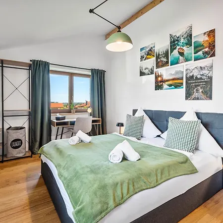 Apartment Am - Seeblick Bergblick Modern Neu Seeon-Seebruck